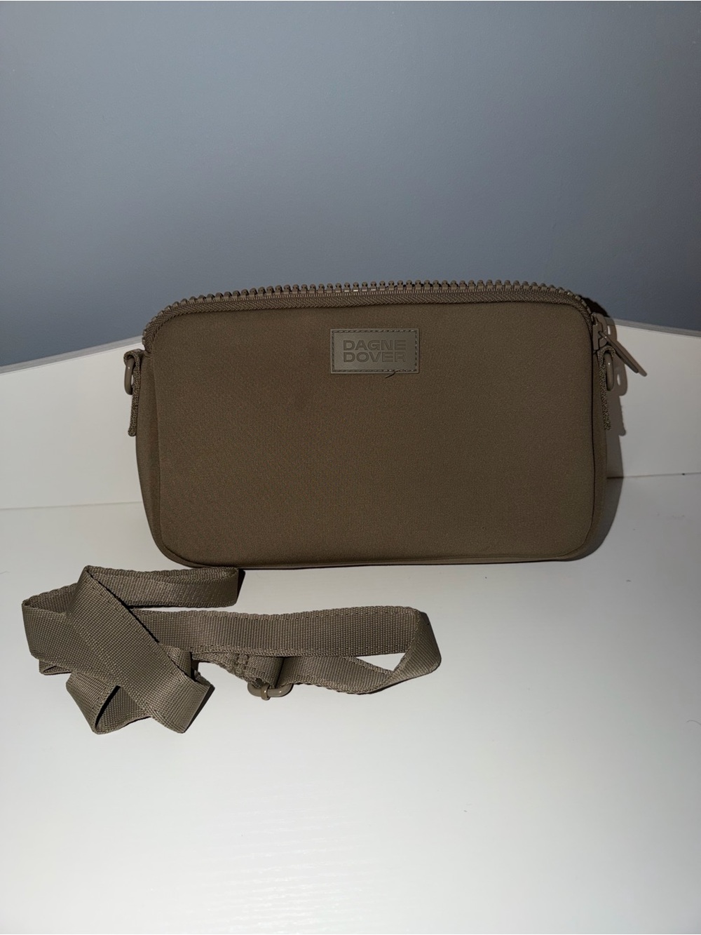Dagne Dover Nora bag in khaki - Picture 3 of 5